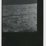 Shadow self-portrait of the first American Moon lander; first American photographs taken on the lunar surface, June 1966 - фото 4