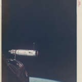 The Agena 10 docked with the spacecraft over the Earth; Agena 10 over the Earth, July 18-21, 1966 - photo 2
