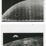 The historic first photographs of the Earth from the Moon, medium and high resolution frames, August 23, 1966 - Foto 1