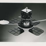 Orbital views including the first US photograph of the lunar farside, August 1966; model of the revolutionary Kodak camera-carrying Lunar Orbiter, 1966 - photo 2
