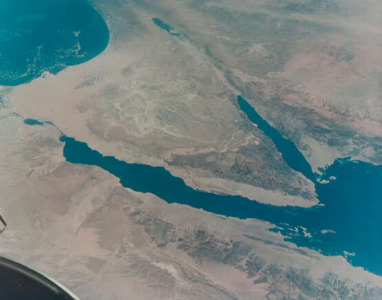 High altitude views of Earth from space [Large Formats]: Arabian Peninsula; Egypt, Sudan, September 12-15, 1966 - Foto 1