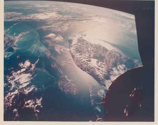 Views of Earth from space: orbital Sunrise; Sun illuminating the Atlantic Ocean; Egypt, Nile Delta and Gulf of Suez; Iran, Persian Gulf, November 11-15, 1966 - фото 3