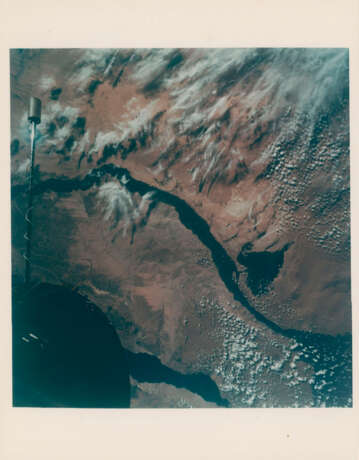 Views of Earth from space: orbital Sunrise; Sun illuminating the Atlantic Ocean; Egypt, Nile Delta and Gulf of Suez; Iran, Persian Gulf, November 11-15, 1966 - photo 5