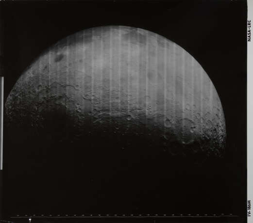 The whole Moon [Large Format] from a perspective never before seen, May 1967 - photo 1
