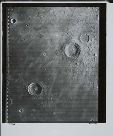 Moonscapes [Large Formats]: eastern Sea of Clouds; Craters Lansberg and Reinhold; Crater Letronne; Highland Peninsula; Mons Rümker, May 1967 - photo 3