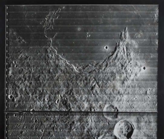 Moonscapes [Large Formats]: eastern Sea of Clouds; Craters Lansberg and Reinhold; Crater Letronne; Highland Peninsula; Mons Rümker, May 1967 - photo 5