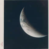 First color photograph of the whole Planet Earth; first color photograph of Earth taken beyond low orbit, November 9, 1967 - photo 1