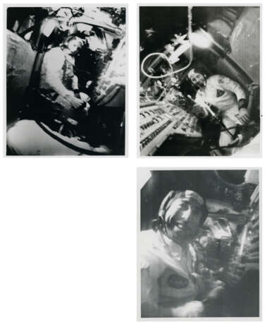 First live TV pictures of humans in weightlessness voyaging to another world, December 21-27, 1968 - фото 1