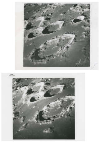 First human-taken photographs in lunar orbit: Crater Langrenus; diptych of Crater Goclenius; mountains on the farside horizon, December 21-27, 1968 - photo 3
