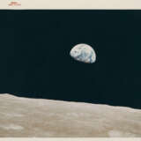 The first human-taken color photograph of Earthrise, December 21-27, 1968 - photo 1