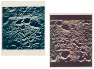 Paysages lunaires vus pour la première fois par les humains: diptyque près du terminateur du côté éloigné; diptyque du Cratère Planté; abstract farside views, 21-27 décembre 1968