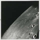 Second Earthrise seen by humans; moonscapes first seen by humans: farside horizon; Sea of Tranquillity, December 21-27, 1968 - photo 5