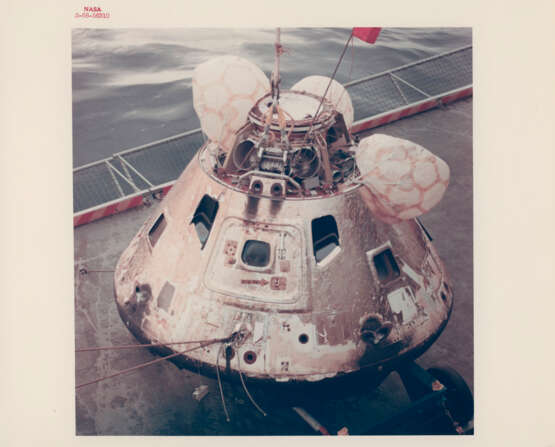 The first humans back from another world; reentry into the Earth’s atmosphere and recovery of the first manned lunar spacecraft, December 27, 1968 - photo 6