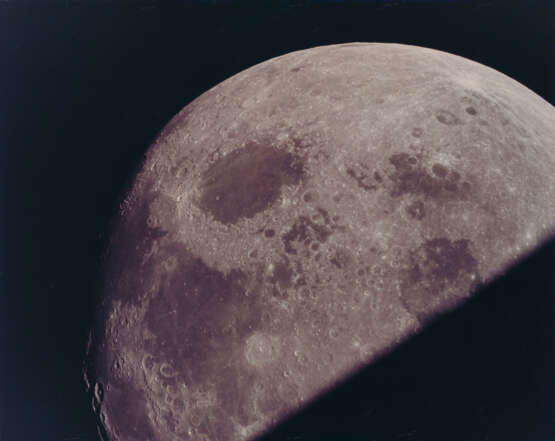Half Moon [Large Format] first seen by humans from another perspective from Earth, December 21-27, 1968 - Foto 1