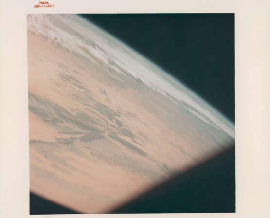 Views of Earth from space: horizon over Africa; thunderstorm; Los Angeles; Colorado River; Arizona; through the spacecraft’s window; Houston, March 3-13, 1969 - photo 1