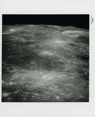 Earthrise; views of the lunar nearside horizon, seen from the LM Snoopy descending to the lunar surface, May 18-26, 1969 - photo 4