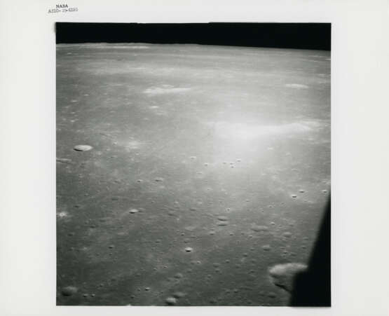 Moonscapes seen from the LM approaching the future Apollo 11 landing site at very low altitude and during its closest approach, May 18-26, 1969 - photo 5