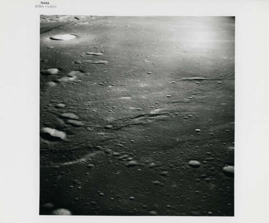 Moonscapes seen from the LM approaching the future Apollo 11 landing site at very low altitude and during its closest approach, May 18-26, 1969 - photo 9
