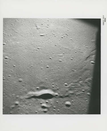Moonscapes seen from the LM approaching the future Apollo 11 landing site at very low altitude and during its closest approach, May 18-26, 1969 - фото 11
