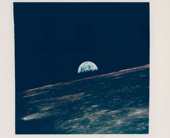 The Earth rising over the lunar horizon, May 18-26, 1969 - photo 1