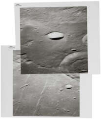 Telephoto panoramas [Mosaics]: Craters Sabine and Schmidt; mare features in the Sea of Tranquillity; views of Apollo 11 landing site, May 18-26, 1969