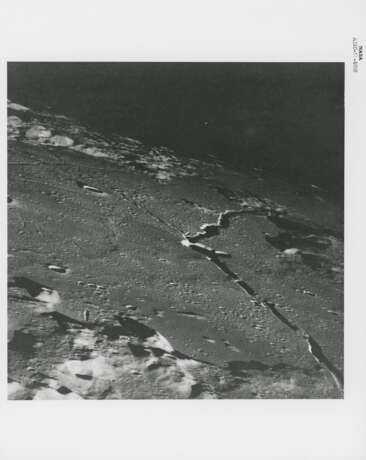 Telephoto panorama of Ariadaeus Rille [Mosaic]; Crater Godin at Sunrise; Hyginus Rille at the terminator, May 18-26, 1969 - фото 4