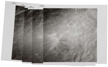 Orbital telephoto panoramas [Mosaics] of Crater Green and King Crater, May 18-26, 1969