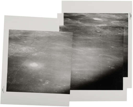 Telephoto panorama [Mosaic] of Tranquillity Base, the future Apollo 11 landing site, May 18-26, 1969 - photo 1
