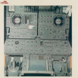 The LM Eagle before the first Moon landing in human history; interior view of Eagle showing displays and controls, October 1968-January 1969 - Foto 3