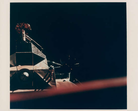 Eagle undocking from Columbia before the descent to the lunar surface, July 16-24, 1969 - фото 1