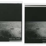 Panoramic sequences from the LM after landing: Double Crater; near field view of the landing site, July 16-24, 1969 - Foto 1
