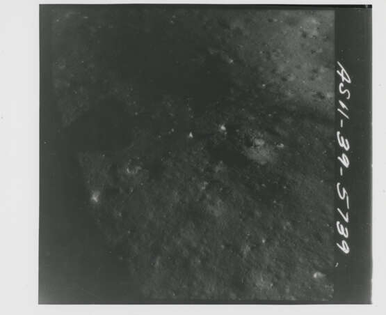 Panoramic sequences from the LM after landing: Double Crater; near field view of the landing site, July 16-24, 1969 - photo 3