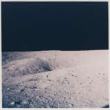 The first photograph taken by man on the surface of another world; moonscape at Tranquillity Base, Double Crater, July 16-24, 1969 - photo 3