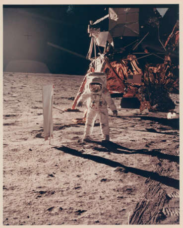 Portrait of Buzz Aldrin on the Moon, July 16-24, 1969 - фото 1