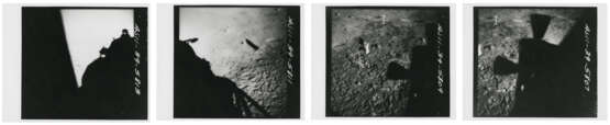 Panoramic sequences from the LM windows before liftoff: Tranquillity Base; lunar horizon over the landing site, July 16-24, 1969 - Foto 1