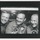 Armstrong, Collins and Aldrin back to Earth after their voyage to another world; splashdown and recovery of the CM Columbia, July 16-24, 1969 - photo 1