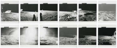 4 o’clock 360° panoramic sequence of the Ocean of Storms landing site, November 14-24, 1969, EVA 1