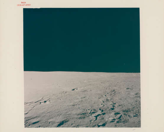 Pete Conrad at the LM; panoramas at Middle Crescent Crater and the landing site; Surveyor Crater and lunar-science station seen from LM, November 14-24, 1969, EVA 1 - photo 7