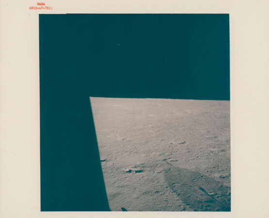 Panoramic views on the Ocean of Storms; views of Pete Conrad at the LM next to the S-band antenna; lunar horizon from LM window, November 14-24, 1969 - photo 7