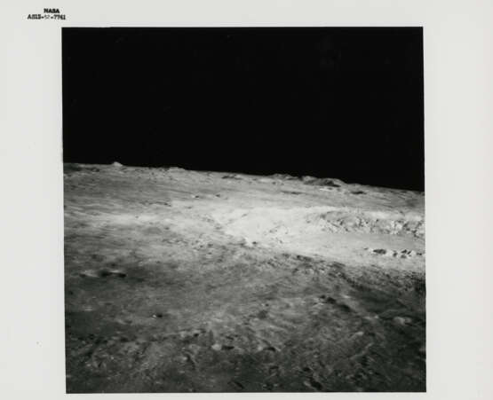 Earthrise seen from the CM; lunar shadows at Sunrise; the future Apollo 16 Descartes landing site; Crater Copernicus, November 14-24, 1969 - фото 7