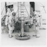 Official crew portrait; James Lovell and Fred Haise during lunar surface training; the Hycon camera; prime crewmember Ken Mattingly, January-April 1970 - фото 4