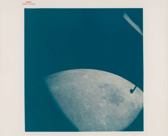 Moonscapes seen during and just after the slingshot pass: farside from high altitude; Crater Tsiolkovsky, Moon view and close-ups, April 11-17, 1970 - photo 8