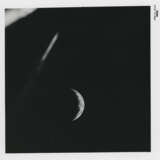 The crescent Earth seen from the approaching spacecraft, April 11-17, 1970 - photo 1