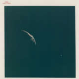 Crescent Moon with reflections; the LM before docking, jettison of the third stage; the Moon seen in a slender crescent, January 31-February 9, 1971 - photo 4