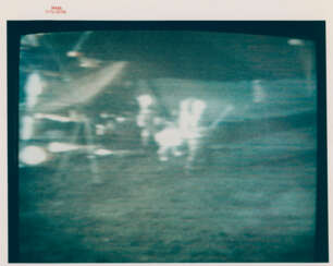 Alan Shepard playing golf on the Moon, January 31-February 9, 1971, EVA 2