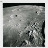 Hadley-Apennine landing site; Crater Proclus; Crater Paracelsus at the terminator, taken by Fairchild metric camera; vertical view of the landing site, July 26-August 7, 1971 - Foto 1