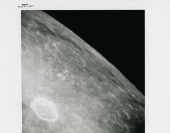 The LM Falcon returning from the Moon’s surface; moonscapes seen from the CM Endeavour; the CM approaching the LM for rendezvous, July 26-August 7, 1971 - photo 4