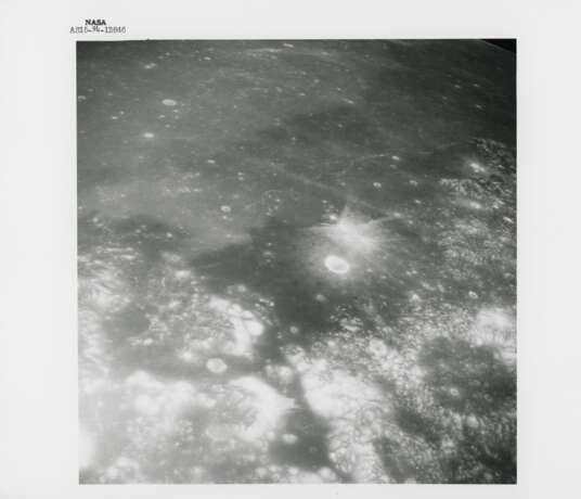 The LM Falcon returning from the Moon’s surface; moonscapes seen from the CM Endeavour; the CM approaching the LM for rendezvous, July 26-August 7, 1971 - фото 8