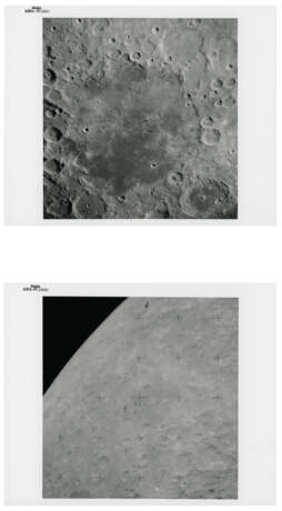Quarter of Moon; high altitude telephotographs; close-up of the terminator, seen after transearth injection; lunar subsatellite, July 26-August 7, 1971 - Foto 8