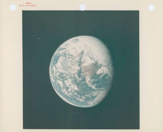 The Planet Earth; almost entire view of the nearly full Planet Earth, April 16-27, 1972 - photo 1